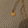 waterproof, perfume proof & tarnish proof necklace. Image 4