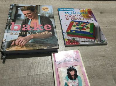 Brand new cakes and bake recipes books