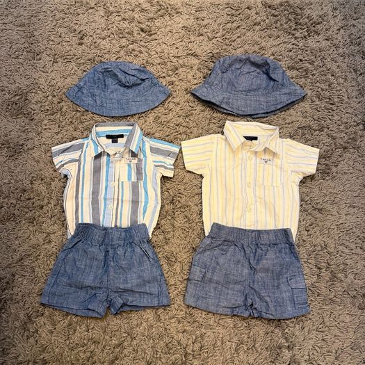 Bundle of 2 Tahari baby boy co-ord sets
