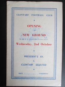 Clontarf Rugby Opening Of New Ground