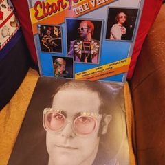 Vinyl Records x 10 Rock Beatles Huey Eurythmics James Phil Collins Elton etc