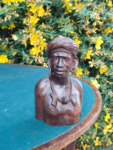 African male Tribal bust