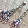 Lovely large costume earrings Free postage Image 2