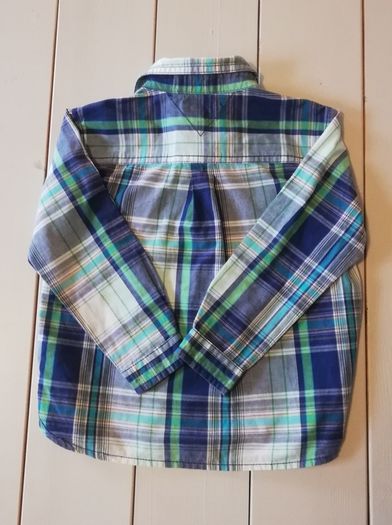 Tommy hilfiger boys long sleeve check shirt size 3T