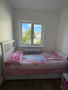 SINGLE BED Frame with Mattress included