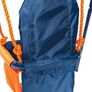Folding Baby Swing Set | Age 6-36 Months | Outdoor Garden or Home Play Equipment Children | Adjustable Kids Playground | Toddler Toy Chair High Back, Blue/Orange Image 3