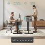 Height-Adjustable Electric Desk, 60 x 140 x 72 120 cm Memory Function Image 6