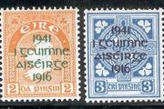 1941 Ireland 25th Anniversary of the Easter Rising (provisional issue) Commemorative Stamps Mint Never Hinged (MNH)