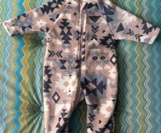 Next baby fleece sleepsuit (up to 3 months)