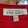 NEW - Carolyn Donnelly  red wool dress UK 10 Image 2