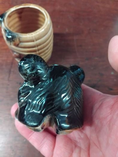 ceramic Bear double jar