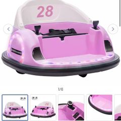 Aiyaplay Rotation Bumper Car - Pink