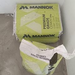 Free bags of Cememt