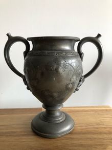 Silver Plated Urn/Sugar Bowl
