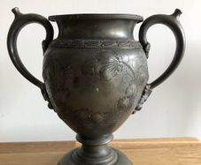 Silver Plated Urn/Sugar Bowl
