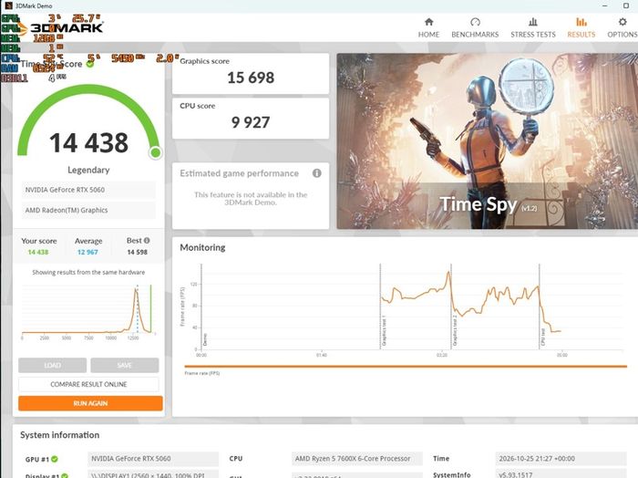 Gaming PC 5060 7600x DDR5
