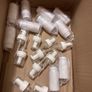 10x container 100ml with pump, empty cosmetic bottle dispenser Image 2