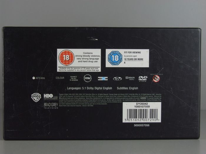 The Sopranos Complete Series Seasons 1 to 6 DVD Box Set