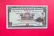 Hong Kong   5  Dollars   1975   Pick  181f   (uncirculated )