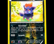 Zorua 89/113 Reverse Holo Common Black and & White Legendary Treasures Pokemon Card