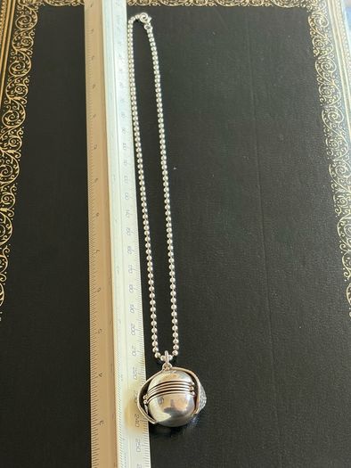 silver necklace
