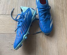 Adidas Predator Football Boots Blue size 4.5