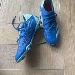 Adidas Predator Football Boots Blue size 4.5