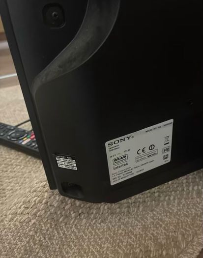 Sony Bravia 43" 4K Ultra HD Smart Android TV (KD-43XE8396)