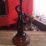 Vintage Antique oil Lamp Image 4