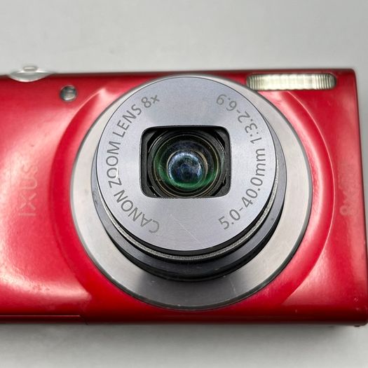 Canon IXUS 160 20MP Digital Camera Red - Full Kit