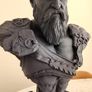 Kratos God of War bust - 3D printed Image 3