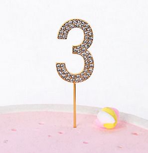 Cake Topper number