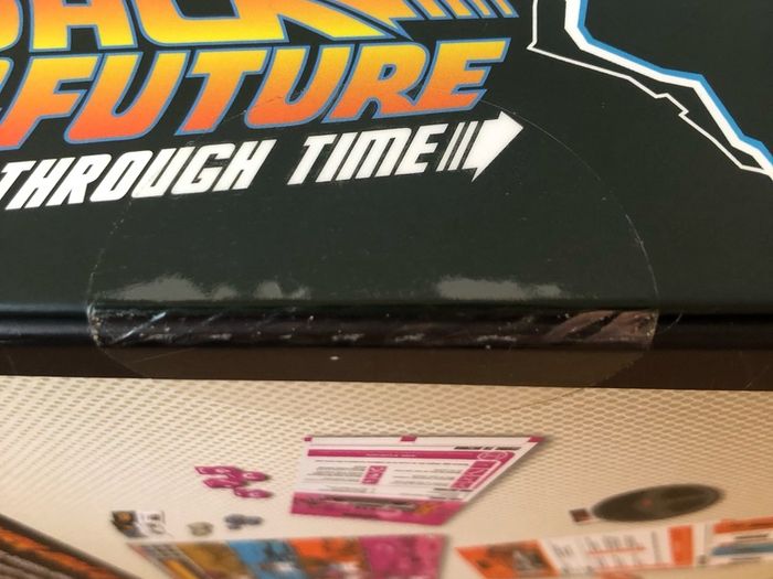 Back to the Future-Dice Through Time -Boardgame