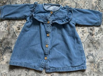 F&F baby girl denim dress 0-3m