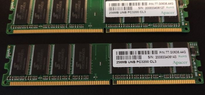 Ddr1 256mb (x5)