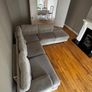 Grey Living Room Corner Sofa/Couch Image 4