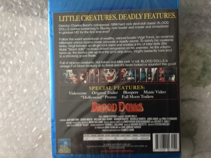 Blood Dolls Region Free American import
