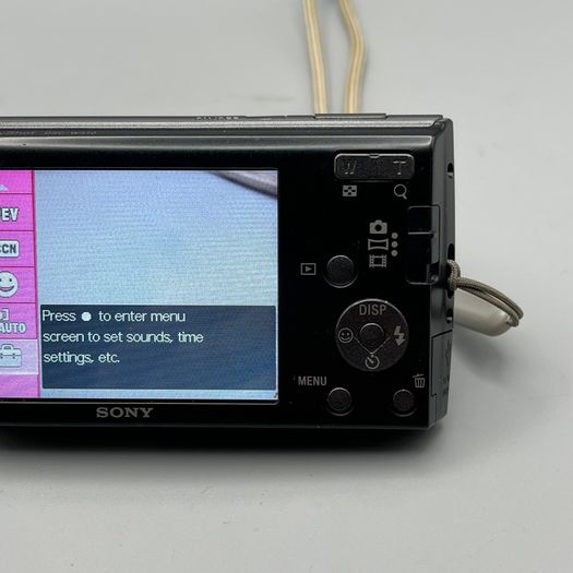 Sony DSC-W510 12.1MP Digital Camera Black - Full Kit