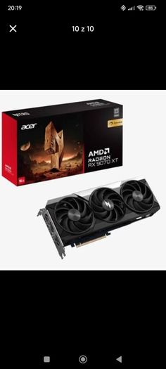 Brand New Gpu AMD Radeon RX9070XT Acer Nitro 16GB OC