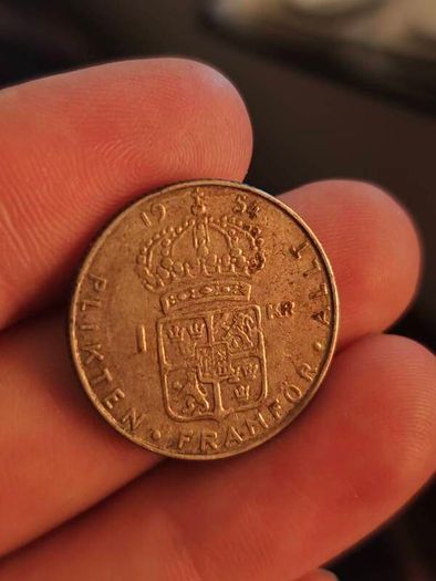 Silver coin Sweden