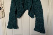 Cardigan Shawl with bell sleeves