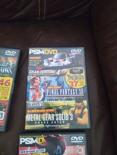 Nice Selection Of PSW PlayStation And PSM DVD`s 12 In Total