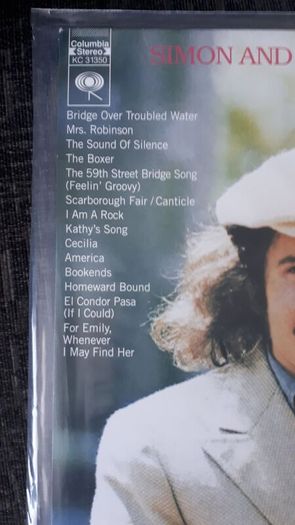 simon and garfunkel, greatest hits, vinyl