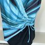 Brand-New Ladies Turquoise & Black Tummy Control Swimsuit. Size UK 16 / EU 44 Image 4