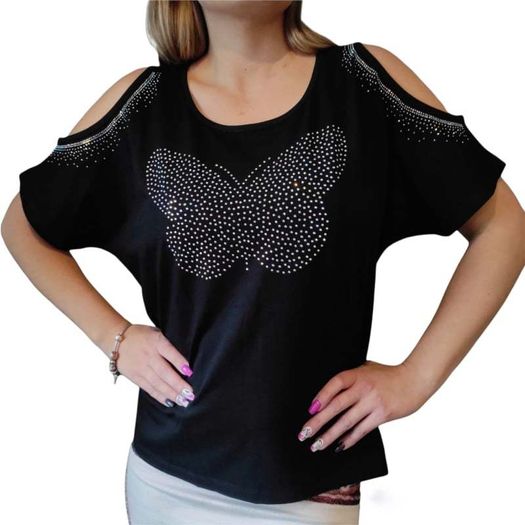 Tops Women Coldshoulder