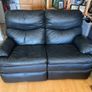 Leather sofas (3 seater and 2 seater) Image 3