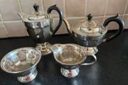 Viners Of Sheffield Silver Plated Tea Set