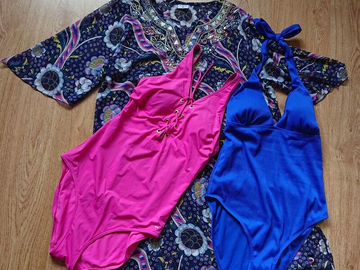 Pink Swimsuit  Size 10-12