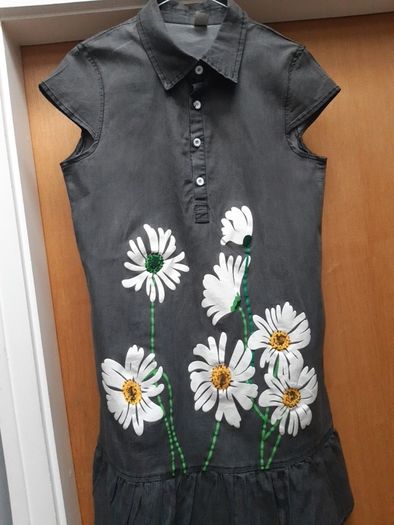 Denim Style Dress. S. S 12.