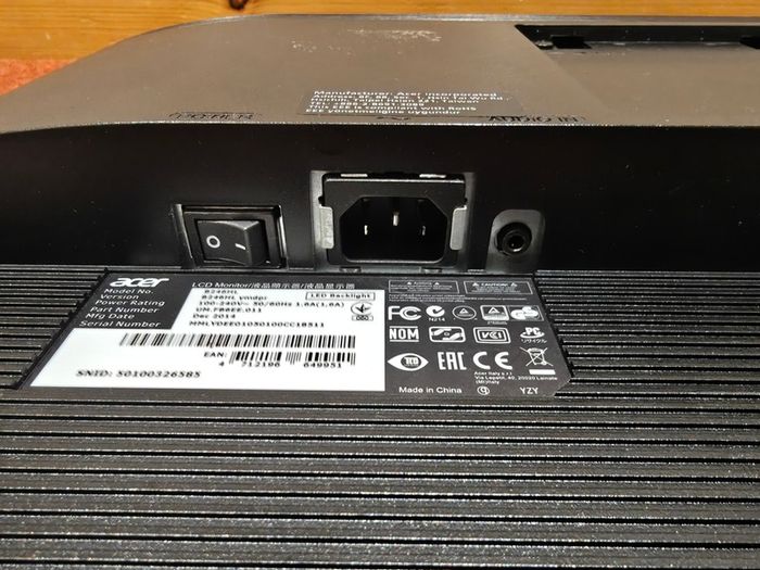 Acer 24-inch FHD Monitor B246HL